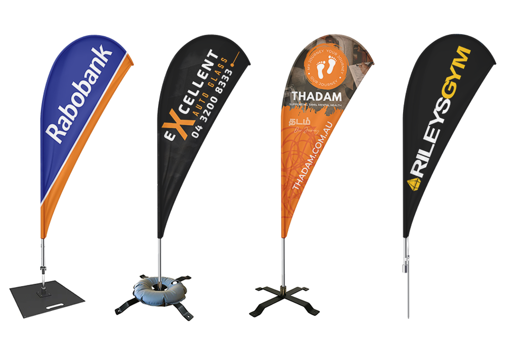 Teardrop Banner Flags